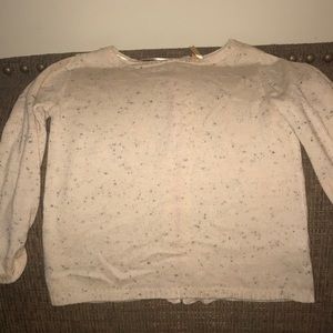 Off-white crew neck sweater in great condition